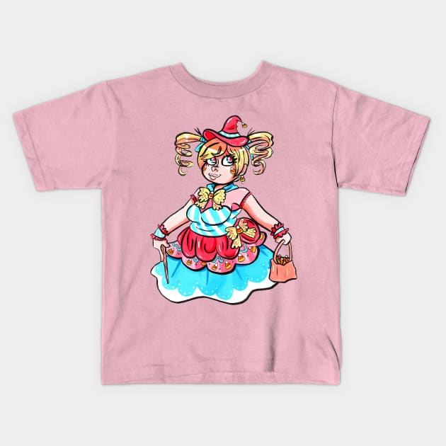 Candy Witch Kids T-Shirt by LittleGreenHat